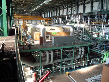 Turbo generator of unit with reactor WWER 440