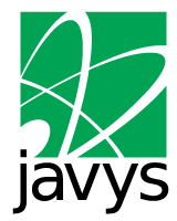 Logotyp JAVYS – základný zjednodušený variant